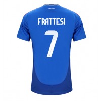 Maglia Calcio Italia Davide Frattesi #7 Prima Divisa Europei 2024 Manica Corta